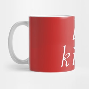 Be Kind Heart Design Mug